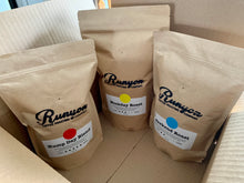 Load image into Gallery viewer, The Runyon Coffee Every Day Value Bundle in a shipping box.
