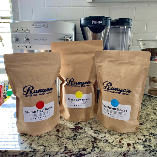 Runyon Coffee Every Day Value Bundle featuring Texas roasted coffee.