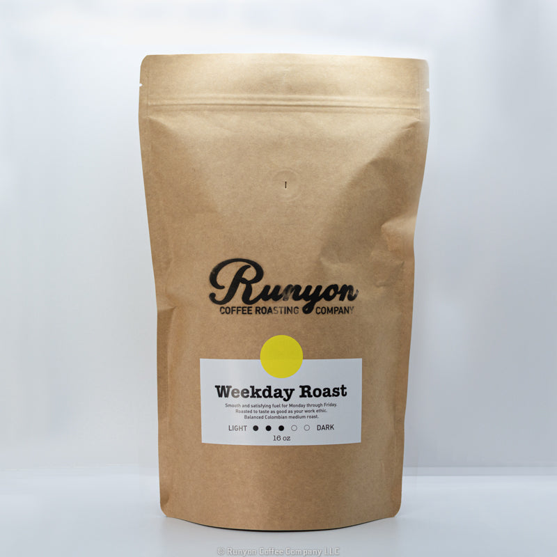 Runyon Coffee 16 oz. Weekday Roast