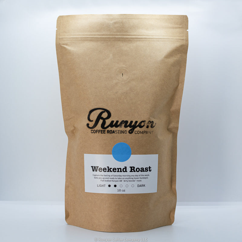 Runyon Coffee 16 oz. Weekend Roast